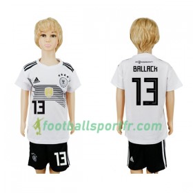 Tenue Allemagne Ballack 13 Enfant Domicile Coupe du monde 2018 Maillot de Foot